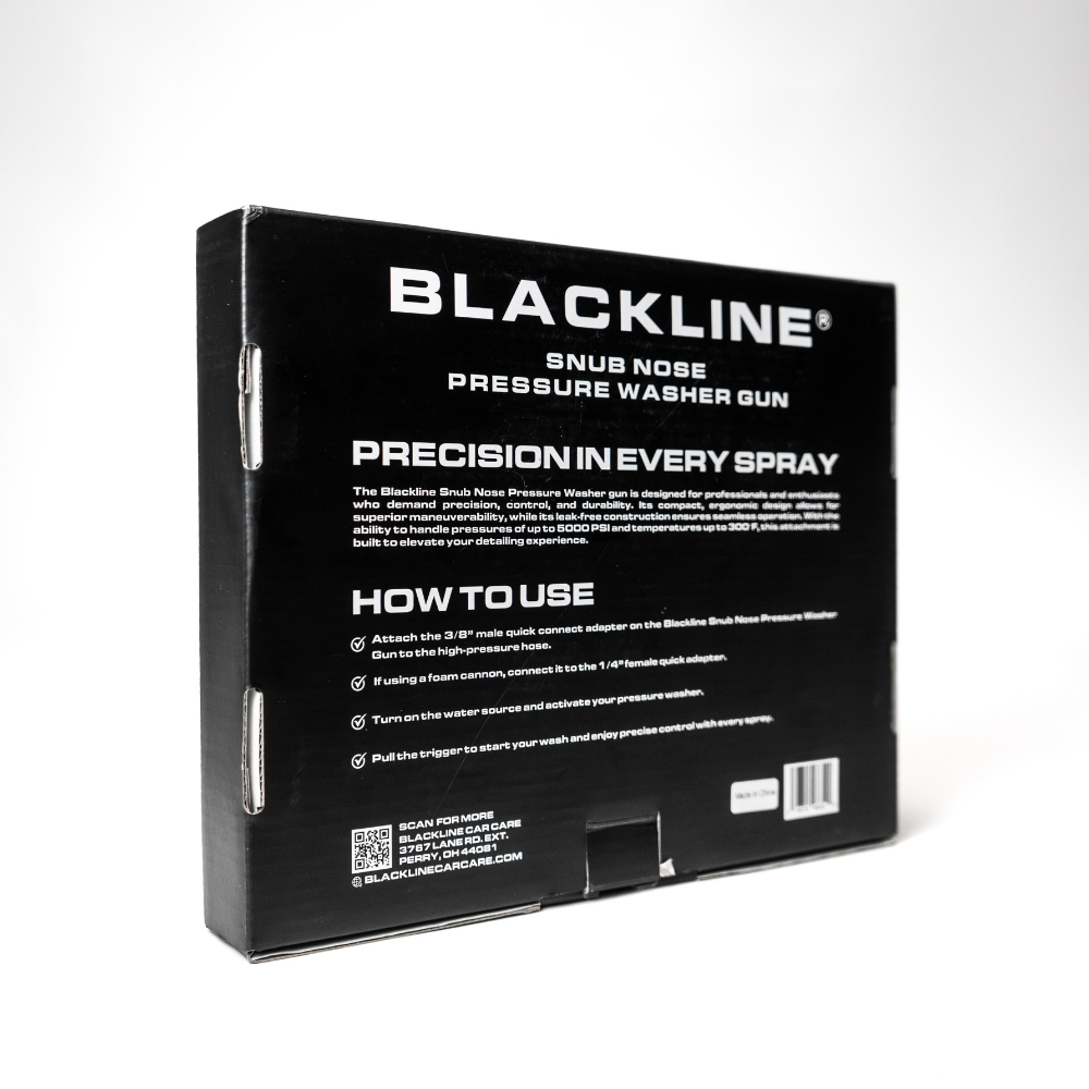 BLACKLINE® SNUB-NOSE PRESSURE WASHER GUN
