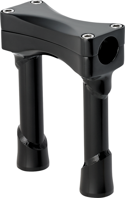 BILTWELL Risers - Murdock - Oversized - 6" - Black 6413-201-06