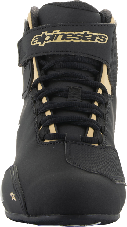 ALPINESTARS Women's Sektor Shoes - Black/Champagne - US 5 2515719-1090-5