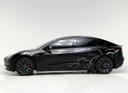 Lightning Bolt Car Decal. #6572