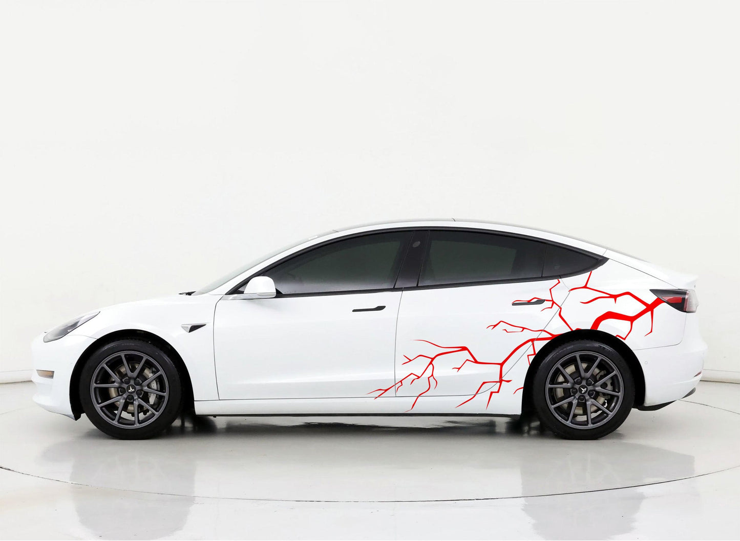 Lightning Bolt Car Decal. #6572