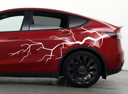 Lightning Bolt Car Decal. #6572