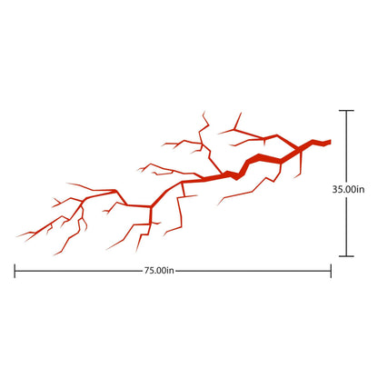 Lightning Bolt Car Decal. #6572