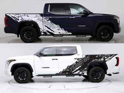 Toyota Tundra Graphic Decal Mud Splash. #6583