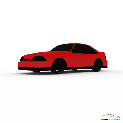 Indoor & Outdoor Car Cover | Compatible For: Ford Mustang Third Generation (1979–1993) – Fox Body