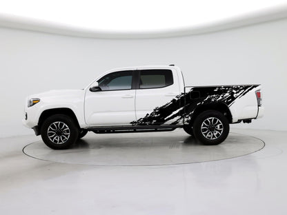 Truck Mud Splash Car Decal Graphic Sticker. Universal Fit for Toyota Tacoma. #6779-Plain