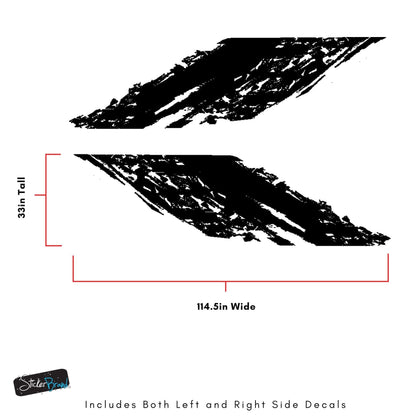 Toyota Tacoma Truck Mud Splash Car Decal Graphic Sticker. #6779