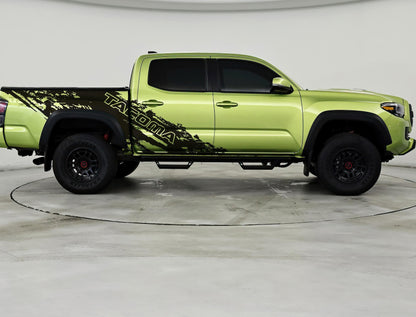 Toyota Tacoma Truck Mud Splash Car Decal Graphic Sticker. #6779