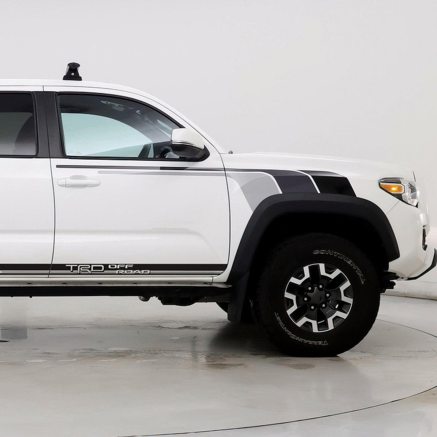 Retro Racing Stripes Fender Decal Sticker. Toyota Tacoma. #6808