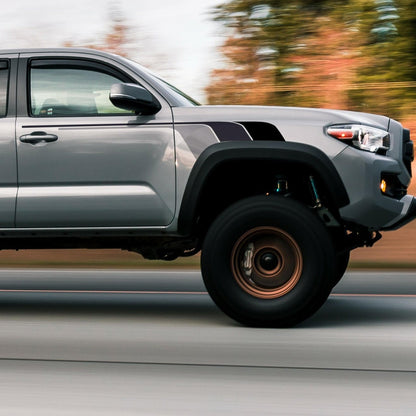 Retro Racing Stripes Fender Decal Sticker. Toyota Tacoma. #6808