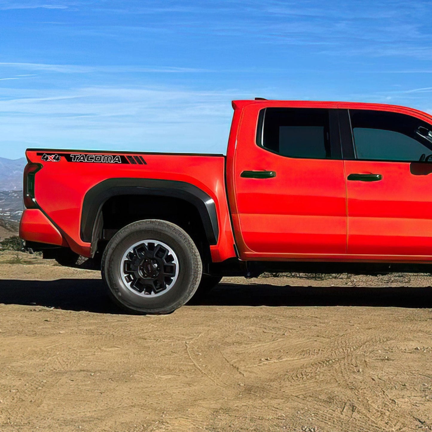 4X4 Tacoma Outlander Graphic Decal. Set of 2. #6815