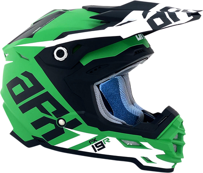 AFX FX-19R Helmet - Racing - Matte Green - Medium 0110-7079