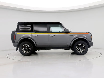 3 Color Stripes Bronco Decal Sticker. #6953