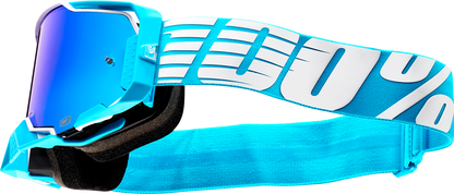 100% Armega Goggles - Oversized Sky - Blue Mirror 50005-00010