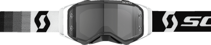 SCOTT Prospect Sand Dust Goggle - Premium Black/White - Light Sensitive Gray 272826-7702327