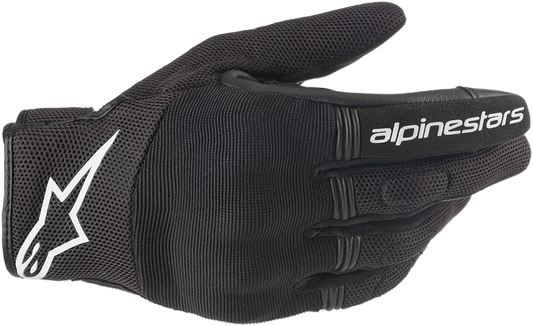 ALPINESTARS Copper Gloves - Black/White - Large 3568420-12-L