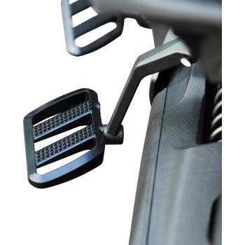 SHOW CHROME Combat Boards - Driver - Stealth Black - Ryker '19-'24 41-426BK