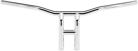 BILTWELL Handlebar - Tyson XL - Pullback - 10" - TBW - Chrome 6260-1055