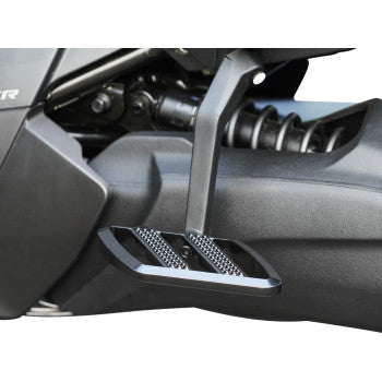 SHOW CHROME Combat Boards - Driver - Stealth Black - Ryker '19-'24 41-426BK