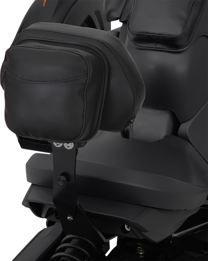SHOW CHROME Quick-Detach Backrest - Black - Ryker '19-'21 41-405