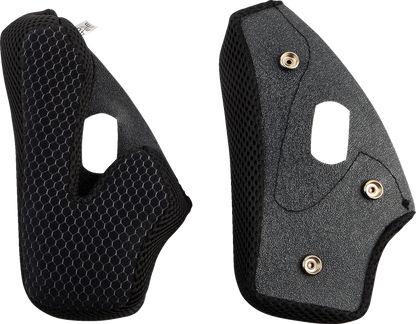 AFX FX-37X Cheek Pads - Black - Medium 0134-3383