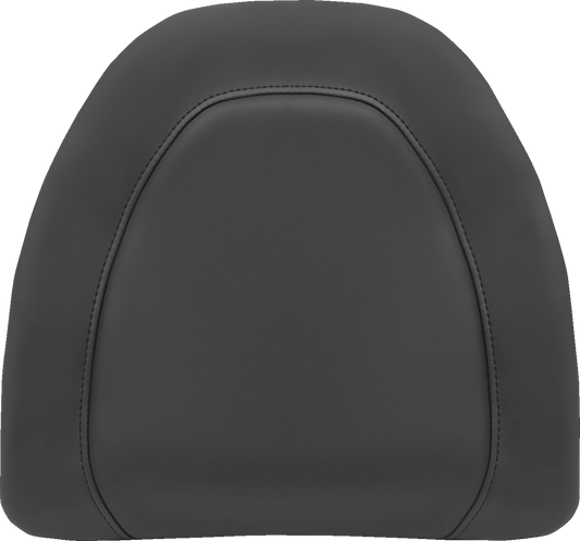SADDLEMEN Tour-Pak Backrest Pad Cover - Black w/ Black Stitching 88-11884RS