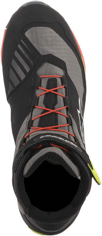 ALPINESTARS CR-X Drystar® Shoes - Black/Red/Yellow Fluorescent - US 9 261182015389