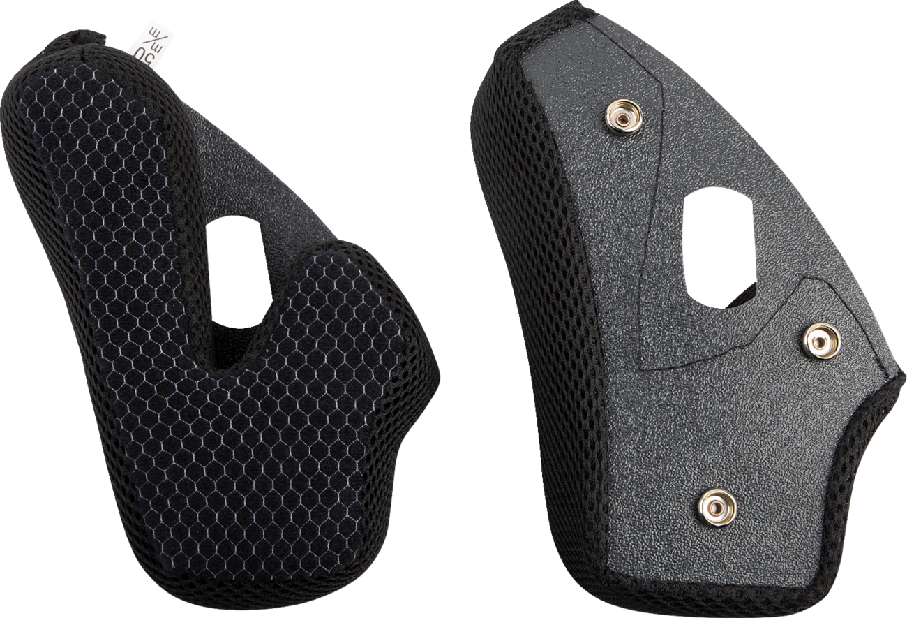 AFX FX-37X Cheek Pads - Black - XS 0134-3381
