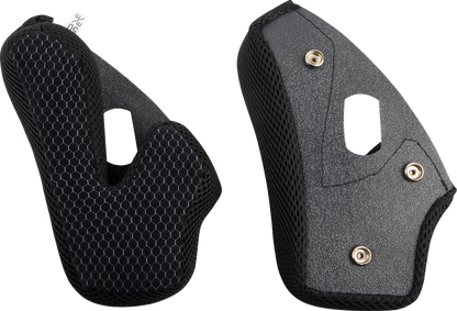 AFX FX-37X Cheek Pads - Black - XS 0134-3381