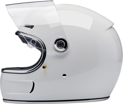 BILTWELL Gringo SV Helmet - Gloss White - Small 1006-104-502