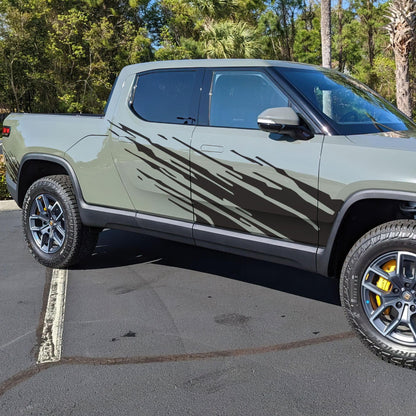 Digital Mud Splash Truck Decal. Universal Fit. Set of 2. #6928