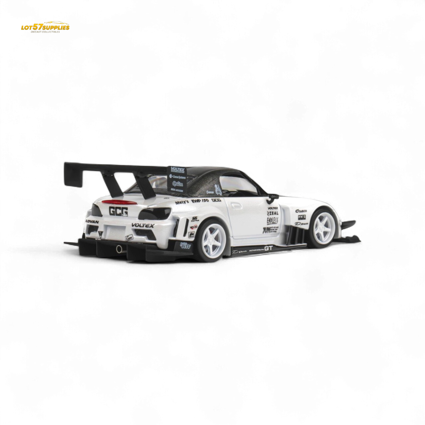 Microturbo Custom S2000 - Metallic White TOP FUEL 1:64