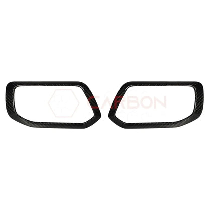 Real Carbon Fiber Interior Door Handle Trim Covers For 2021+ Ford Bronco