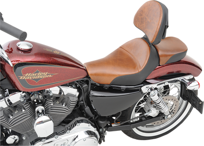 SADDLEMEN Pillion Pad - Renegade Lariat - Brown 807-03-016B