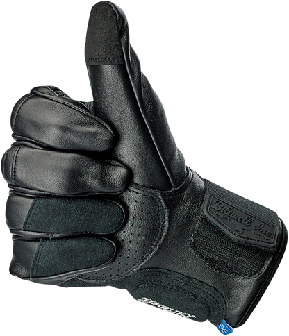 BILTWELL Belden Gloves - Black - Small 1505-0101-302