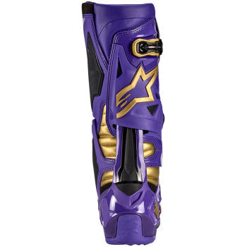 ALPINESTARS Limited Edition Salt Lake Tech 10 Boots - Purple/Gold/Black - US 11 2010020-373-11