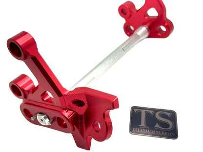 Custom CNC Aluminum Footpeg Bracket Assembly E-Ride Pro