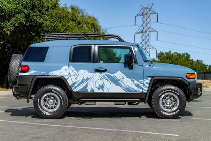 Mountain Truck Graphic Decal. Overland Vinyl Decal. #7085-Sup