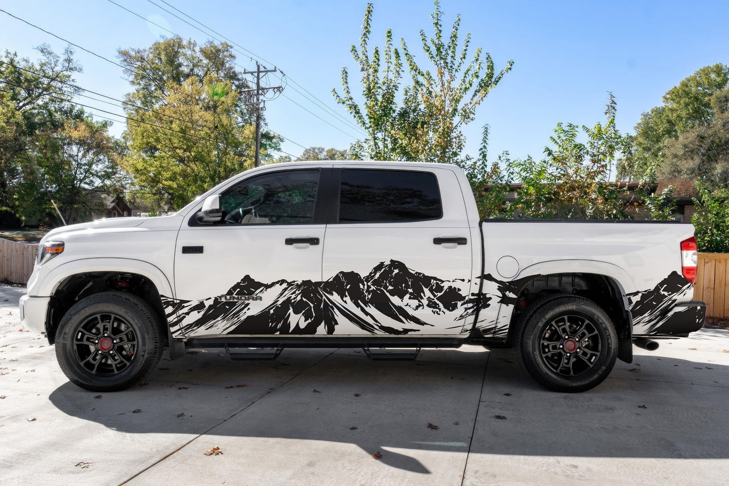 Mountain Truck Graphic Decal. Overland Vinyl Decal. #7085-Sup