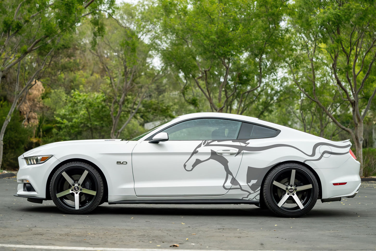 Mustang Horse Graphic Decal for Mustang Car, Mustang Mach-E. #7096-Sup