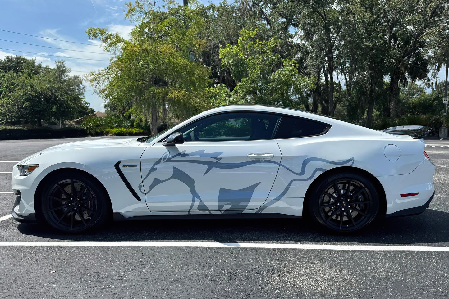 Mustang Horse Graphic Decal for Mustang Car, Mustang Mach-E. #7096-Sup
