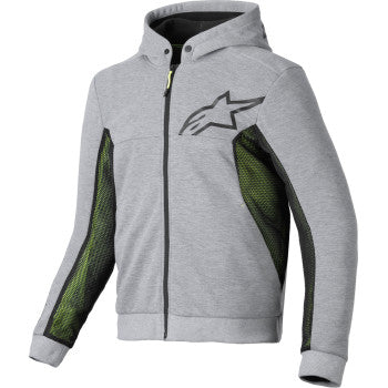 ALPINESTARS Chrome Air Sport Hoodie - Heather Gray/Black - Medium 4200425-9196-M