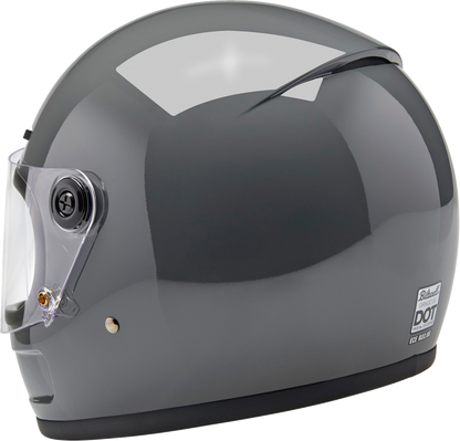 BILTWELL Gringo SV Helmet - Gloss Storm Gray - Small 1006-109-502
