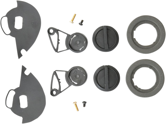 AFX FX-36 Shield Pivot Kit - Gray 0133-1004