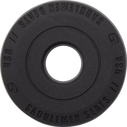 SADDLEMEN S3 Super Slammed Seat - Solo - Black - Dyna '06-'17 806-04-002D