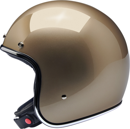 BILTWELL Bonanza Helmet - Metallic Champagne - 2XL 1001-328-206