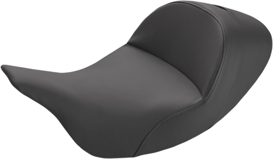 SADDLEMEN Solo Seat - Low - Smooth - FL '08-'23 808-07B-0040L