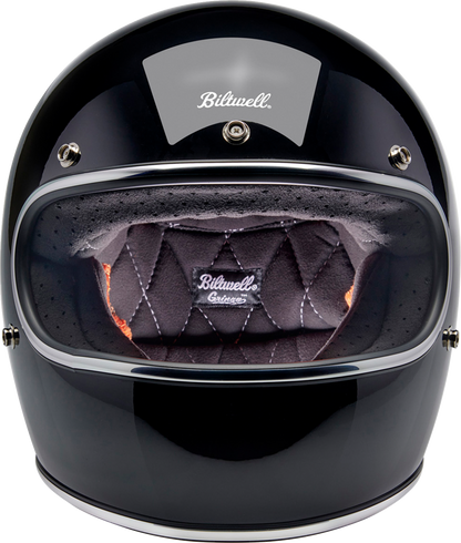 BILTWELL Gringo Helmet - Gloss Black - Medium 1002-101-503