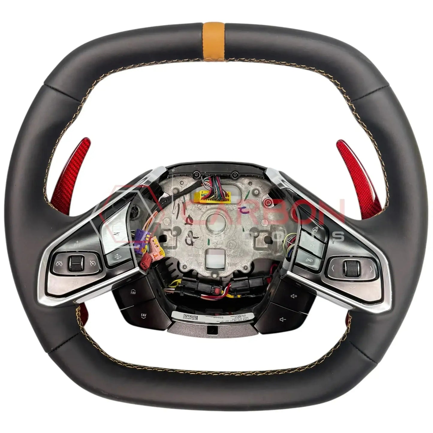 C8 Corvette Magnetic Paddle Shifters – Real Carbon Fiber (Stingray, Z51, Z06, E-Ray | 2020-2026)