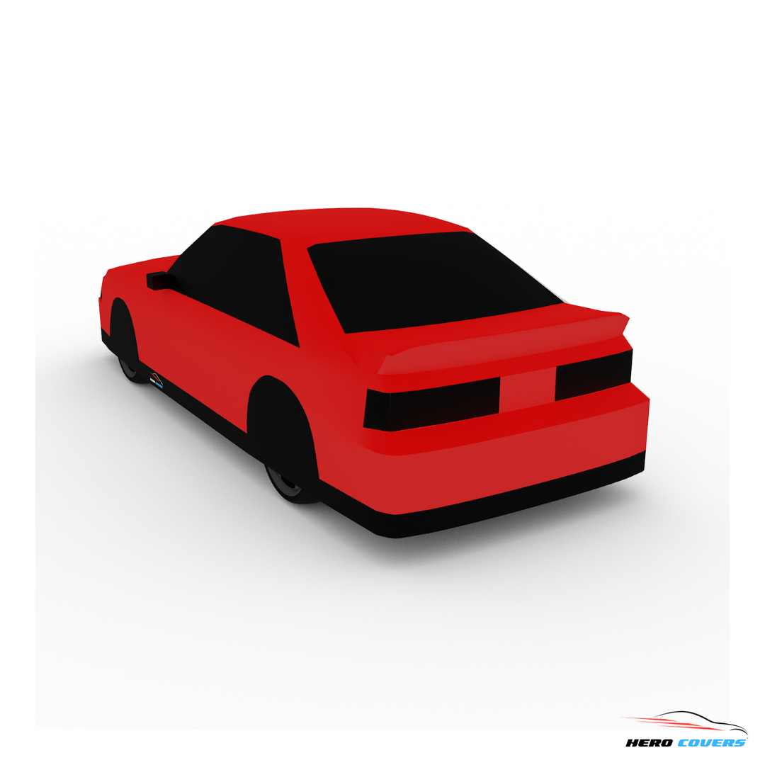 Indoor & Outdoor Car Cover | Compatible For: Ford Mustang Third Generation (1979–1993) – Fox Body